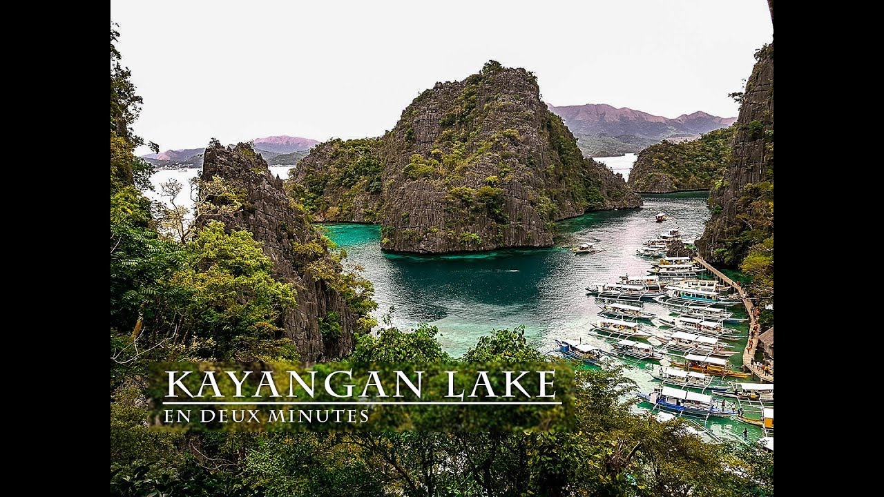 Les Philippines : Kayangan Lake (Coron) en 2 minutes